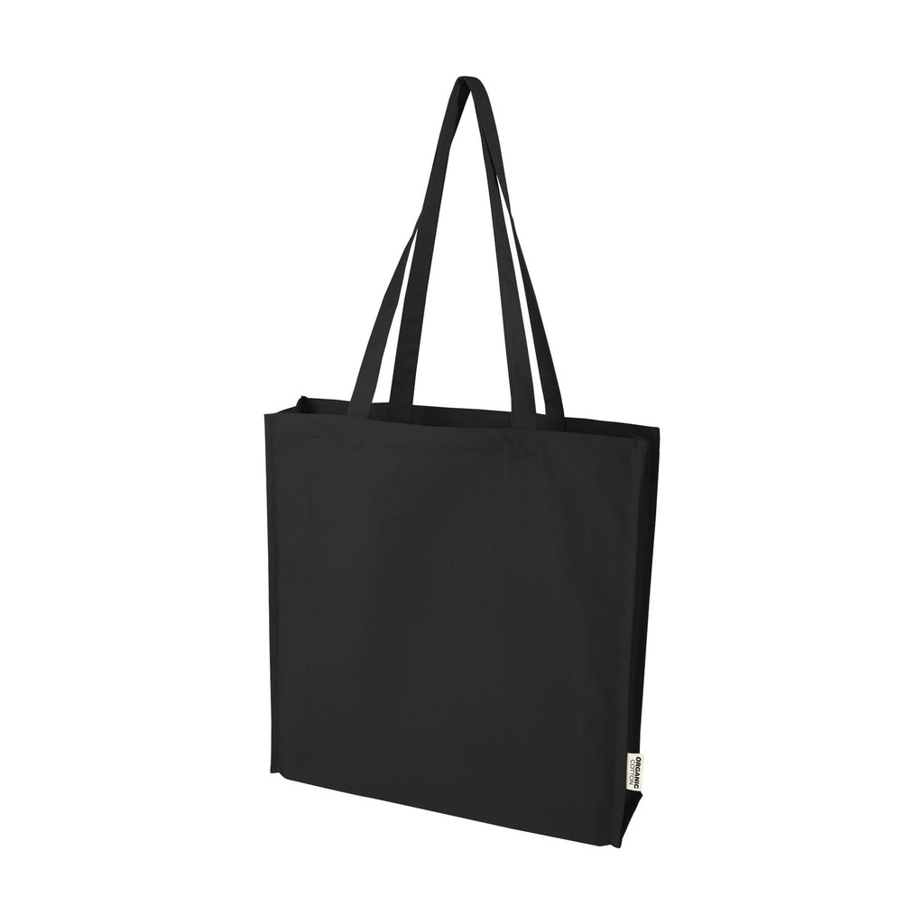 Odisha 180 g/m² OCS organic full gusset tote bag 14L