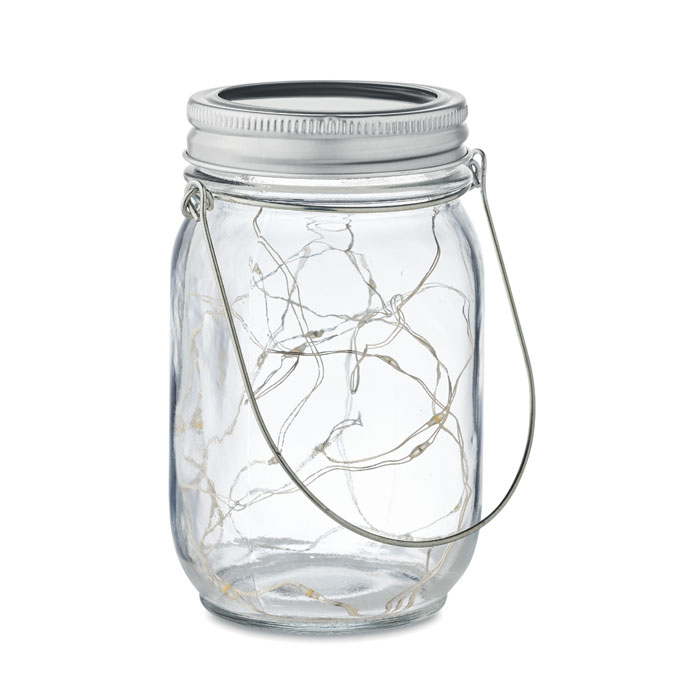 Solar Mason Jar Outdoor Lamp