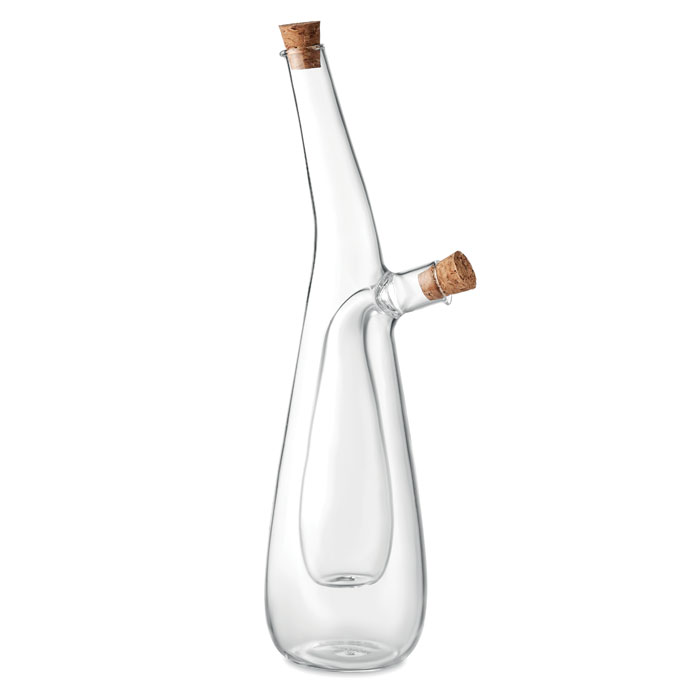 Glass Oil And Vinegar Bottle