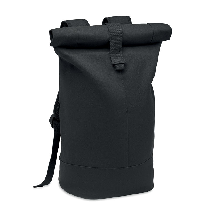 Rolltop Washed Canvas Backpack