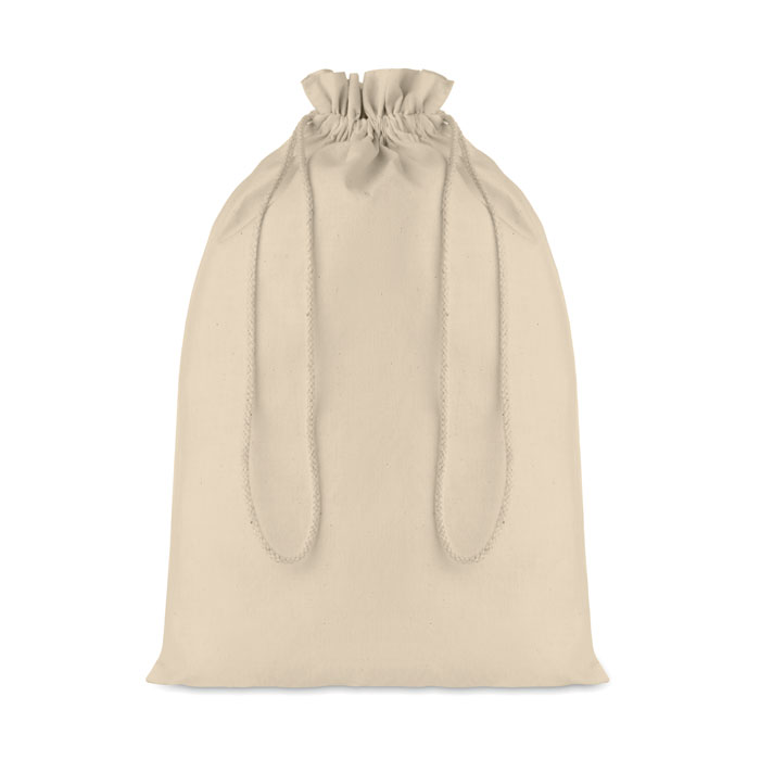 Large Cotton Draw Cord Bag
