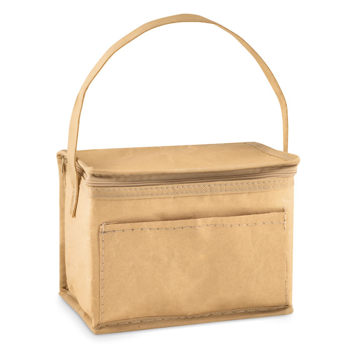 6 Can Woven Paper Cooler Bag
