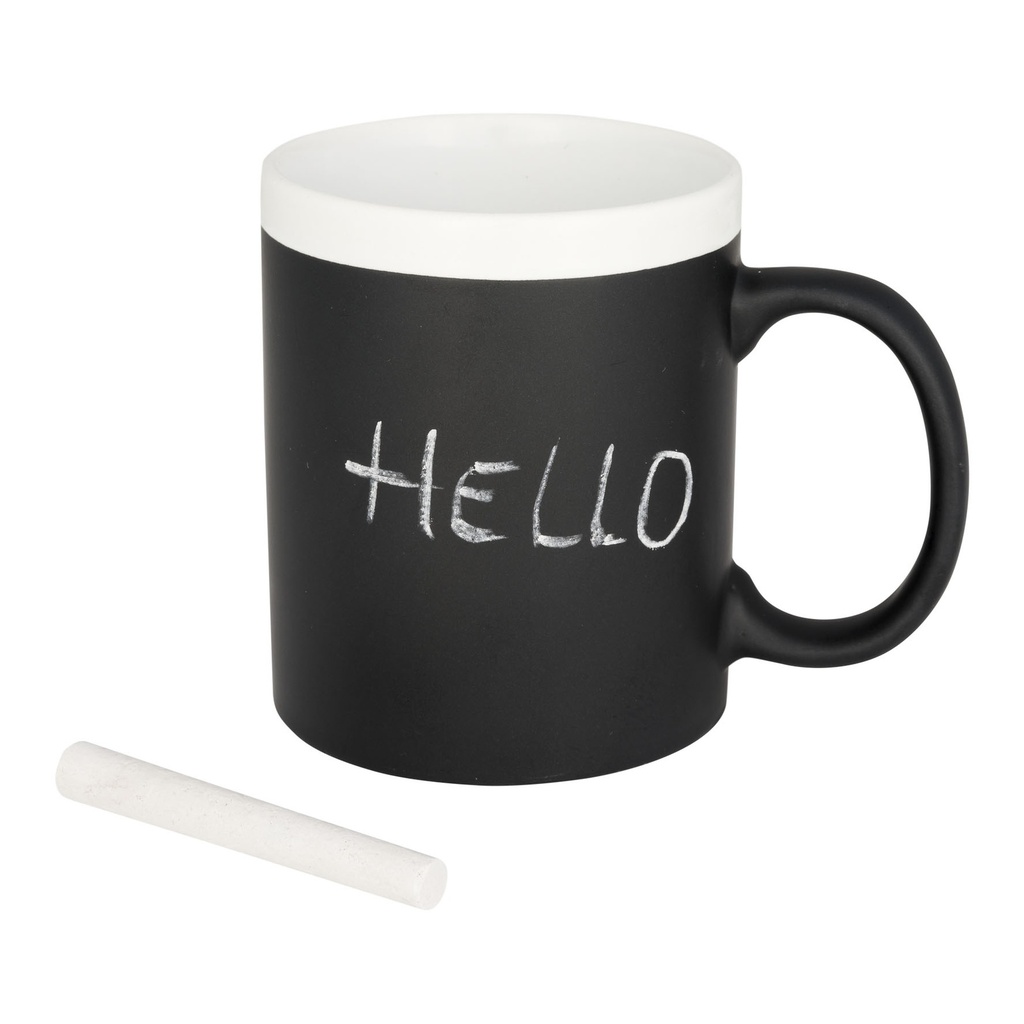 Chalk-write 330 ml ceramic mug