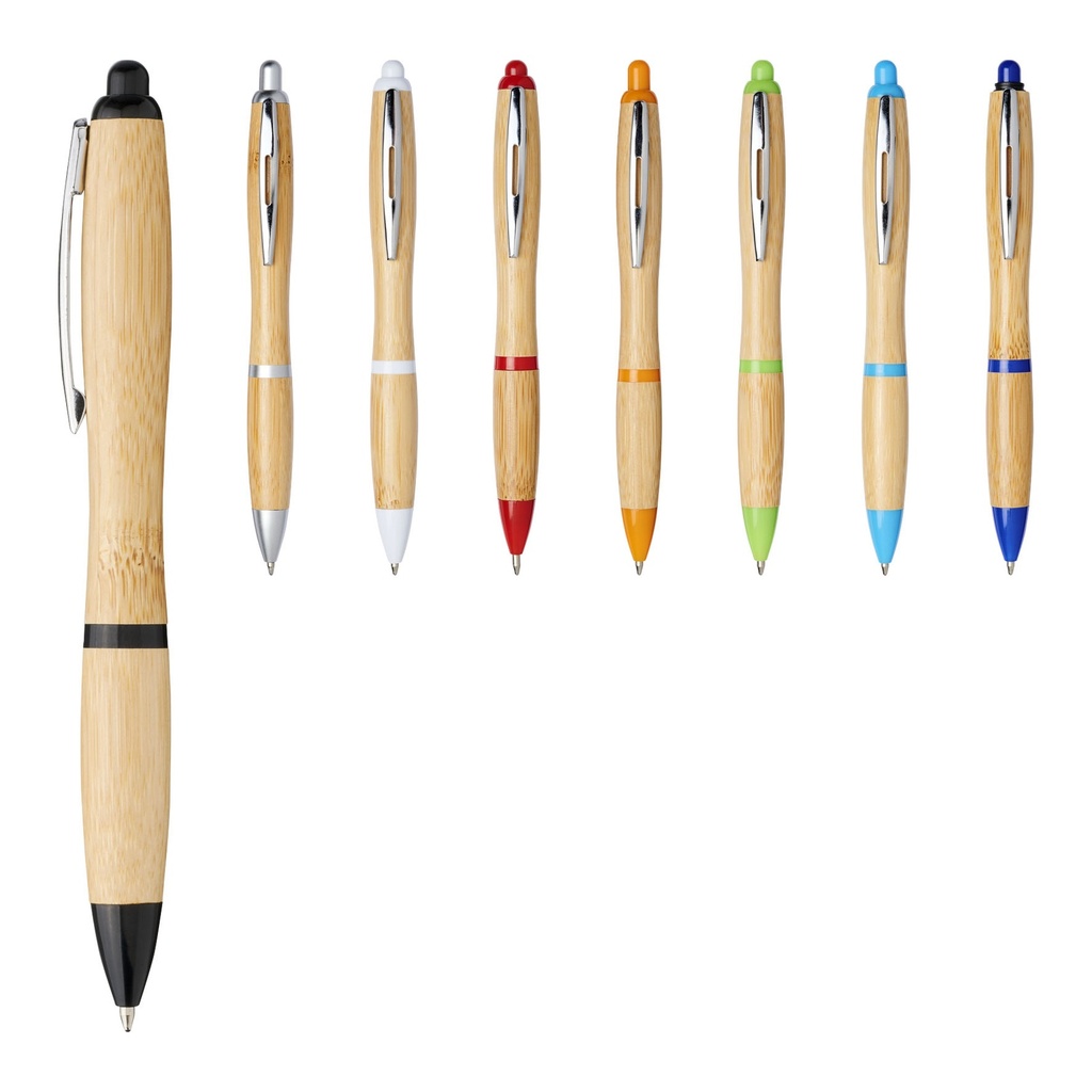 Nash bamboo ballpoint pen (blue ink)