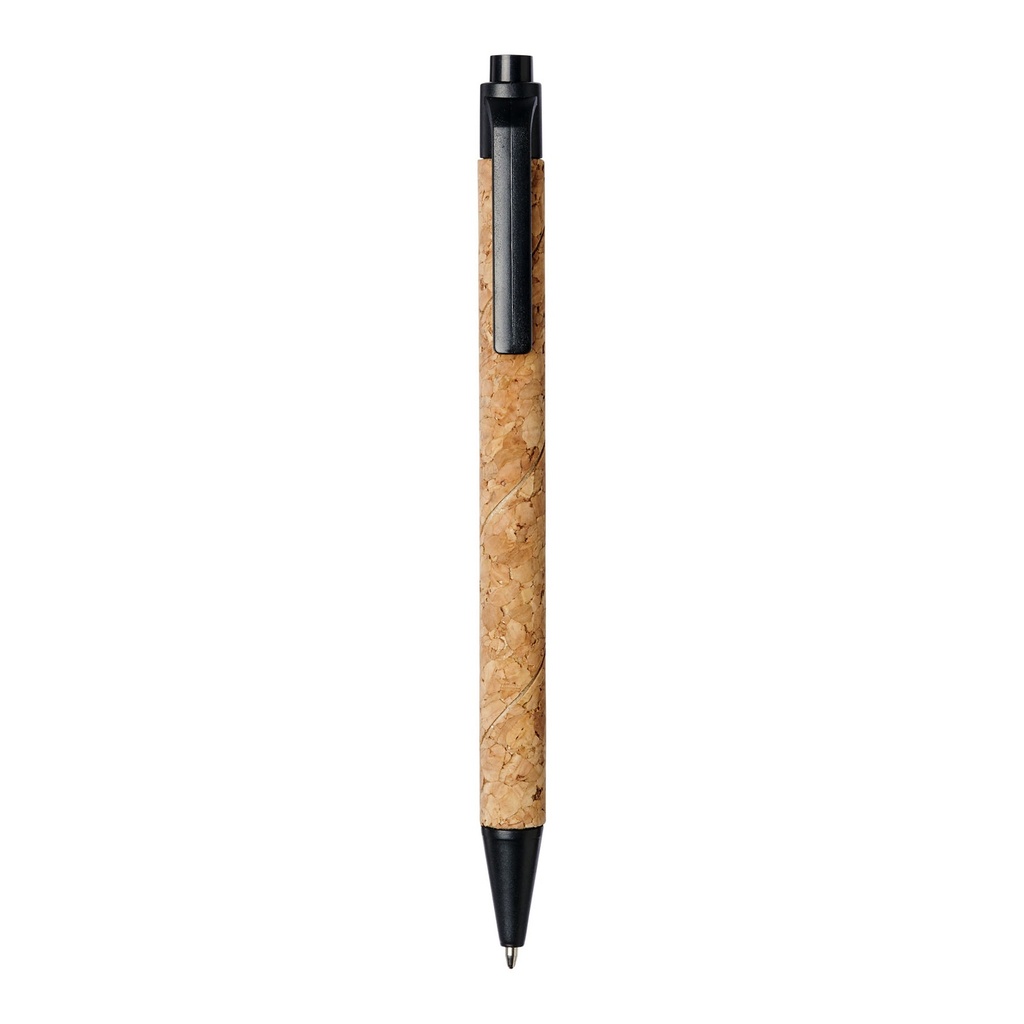 Midar cork and wheat straw ballpoint pen (black ink)
