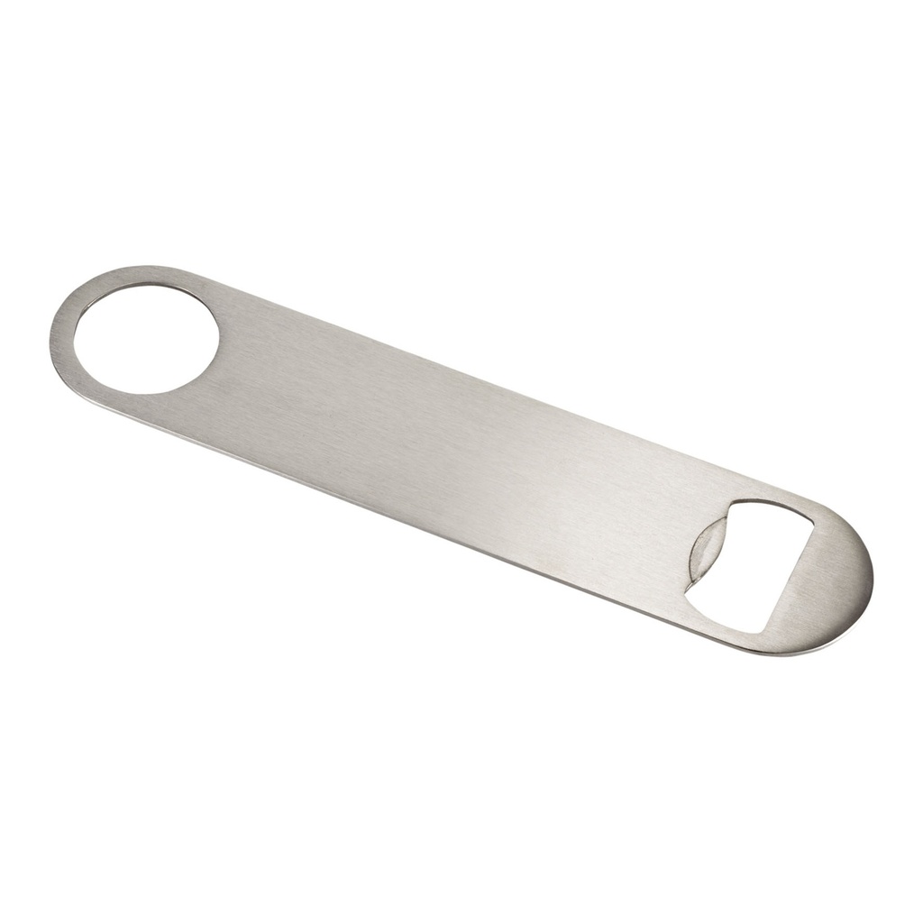 Paddle bottle opener
