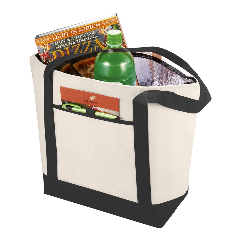 Lighthouse non-woven cooler tote 21L