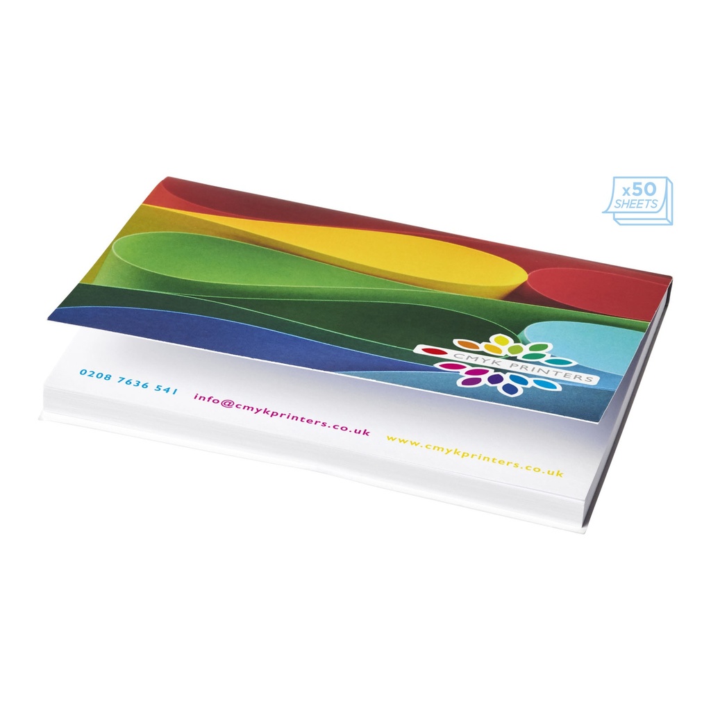 Sticky-Mate® A7 soft cover sticky notes 100x75mm