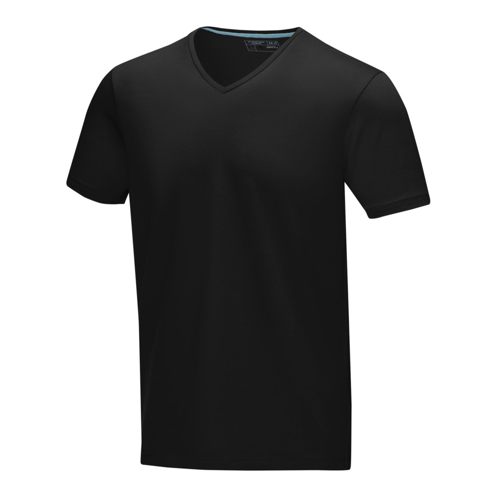 Kawartha short sleeve men's organic V-neck t-shirt