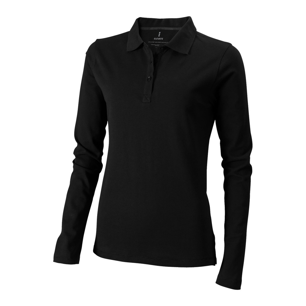 Oakville long sleeve women's polo