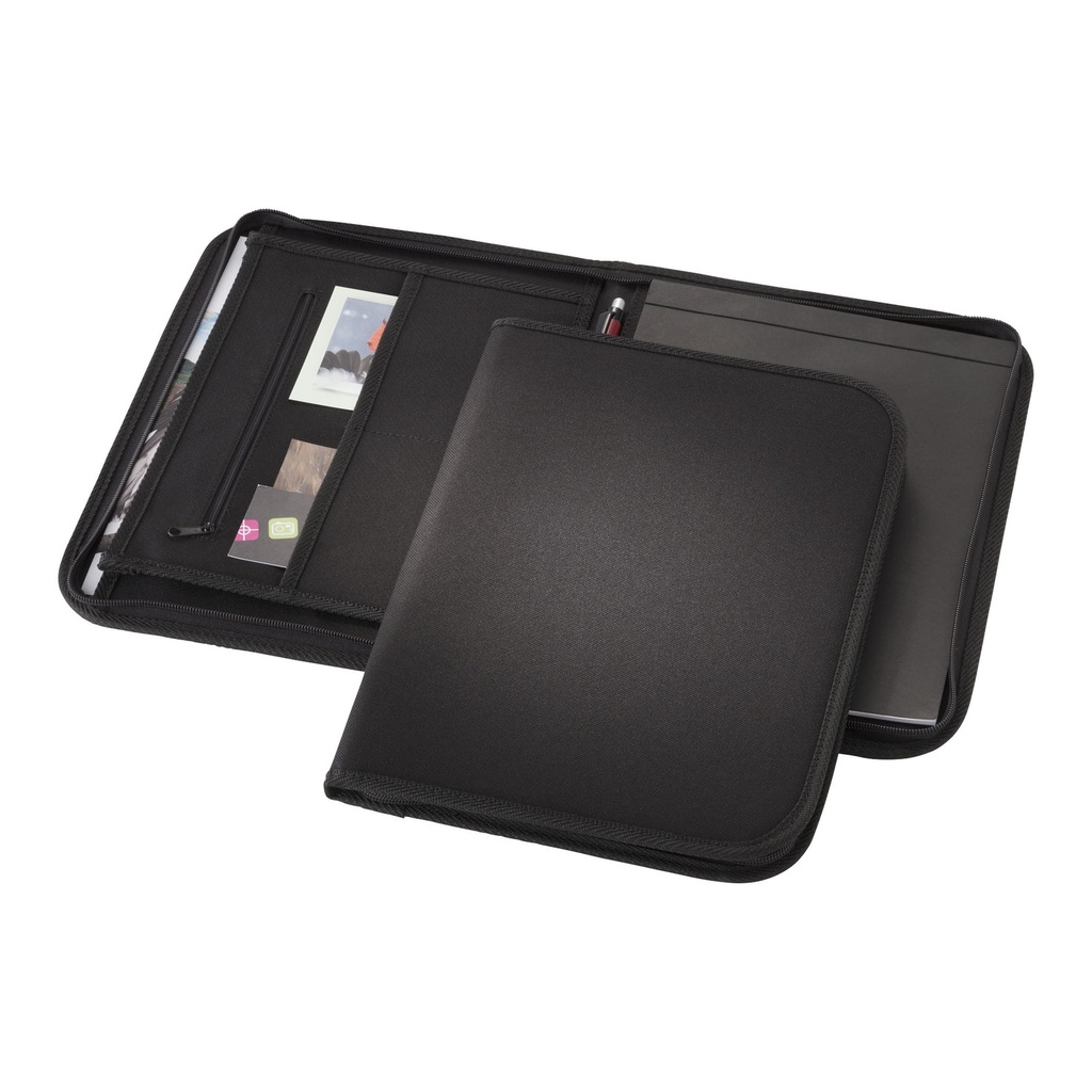 Berkely A4 zippered portfolio