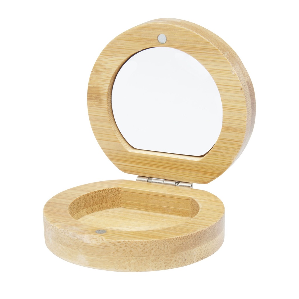 Afrodit bamboo pocket mirror