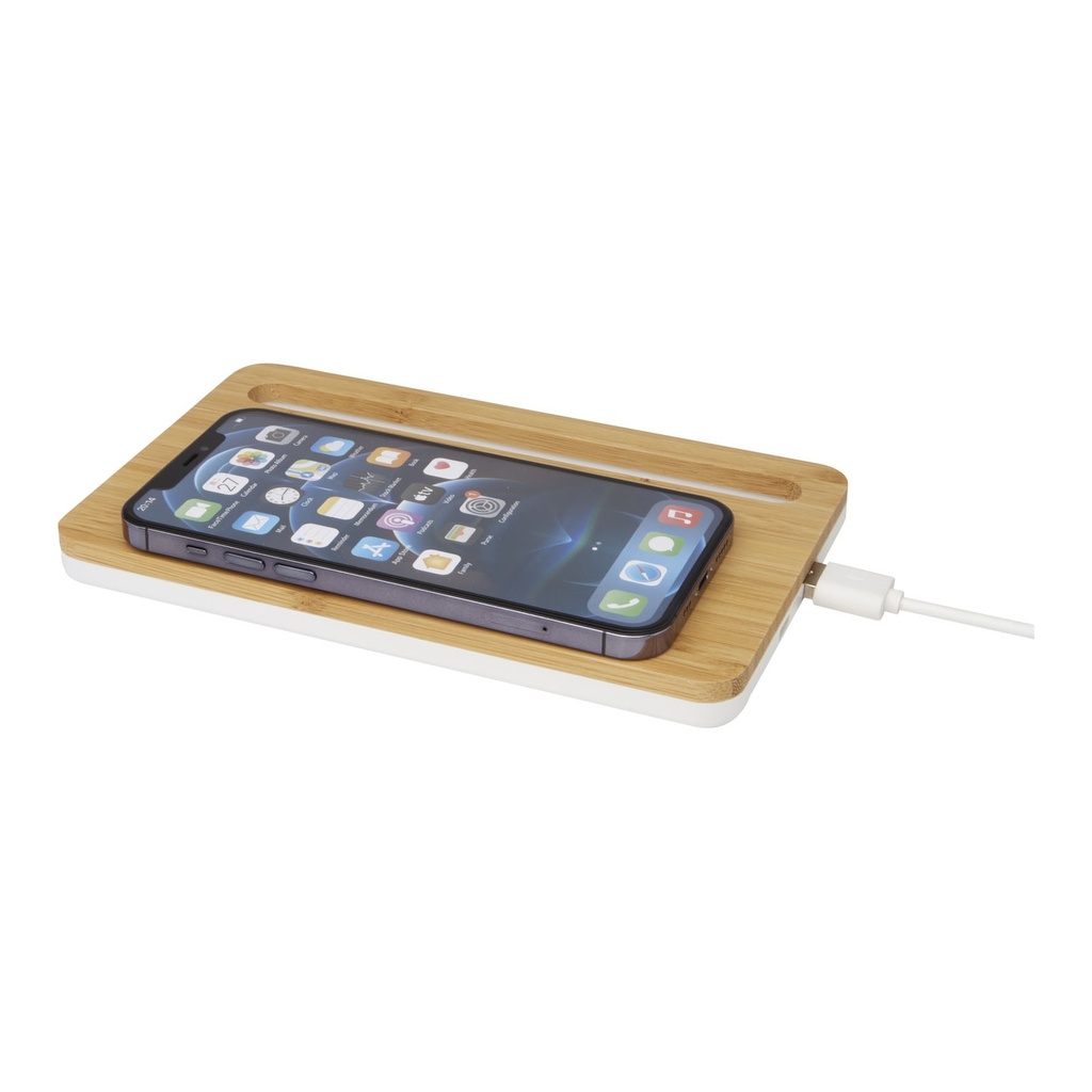 Medake 10W bamboo wireless charger