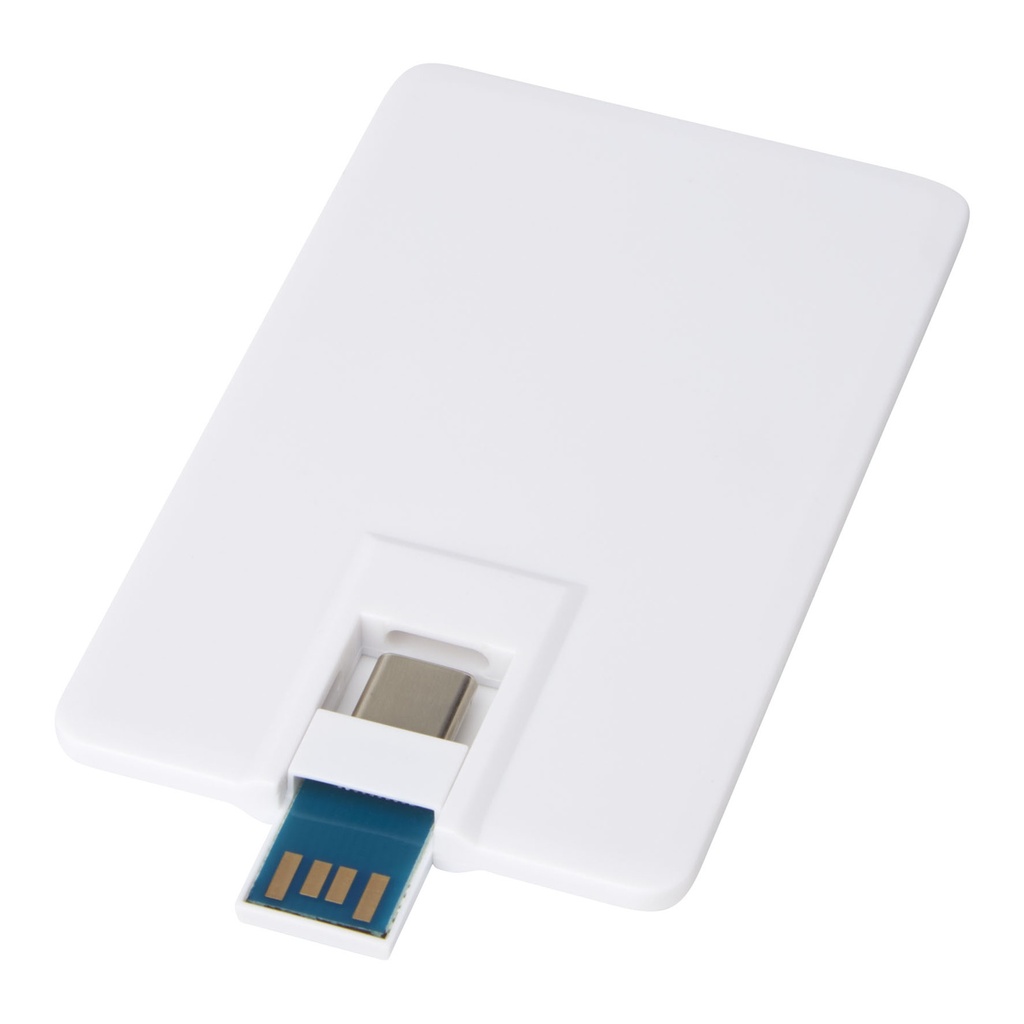 Duo slim 32GB USB drive with Type-C and USB-A 3.0