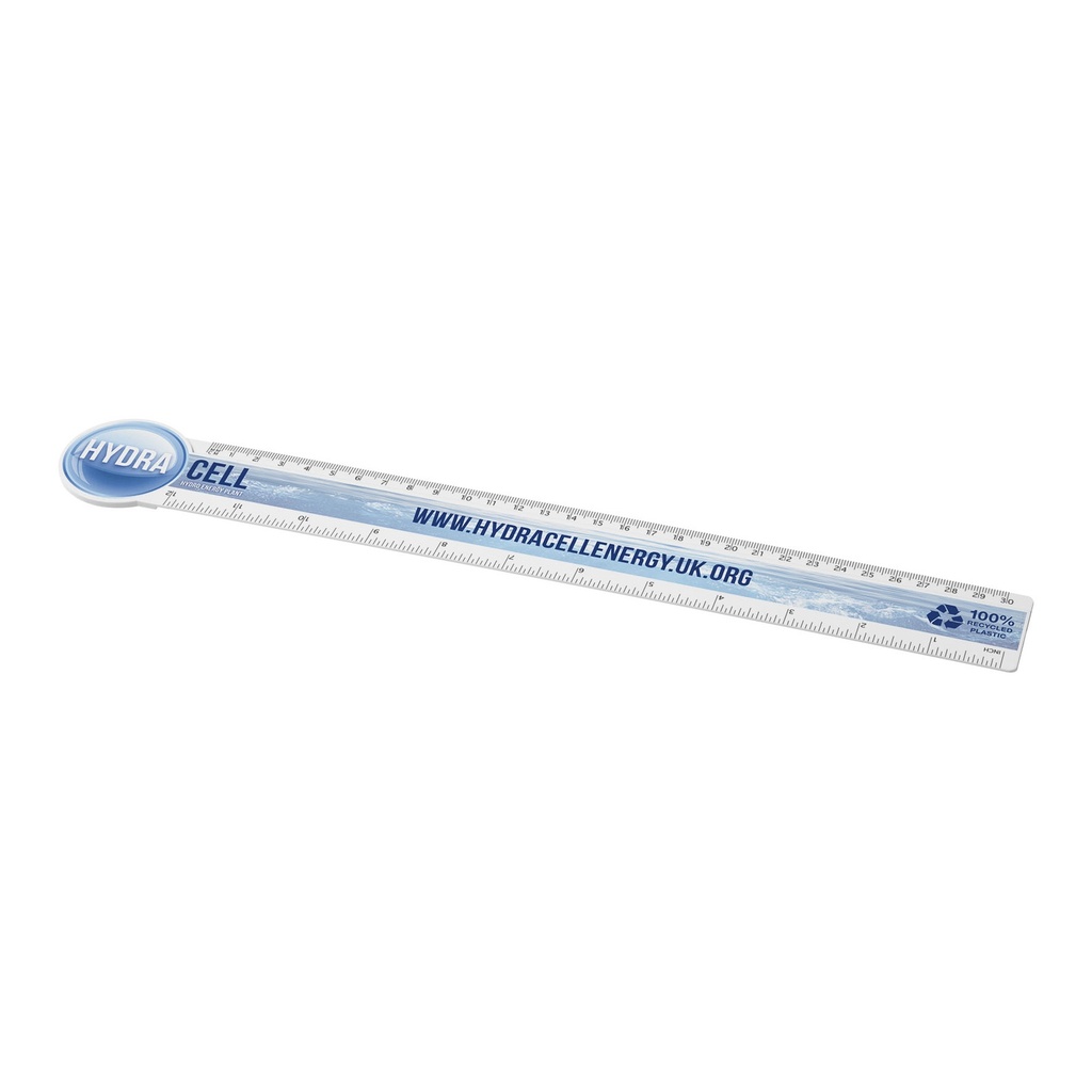 Tait 30cm circle-shaped recycled plastic ruler