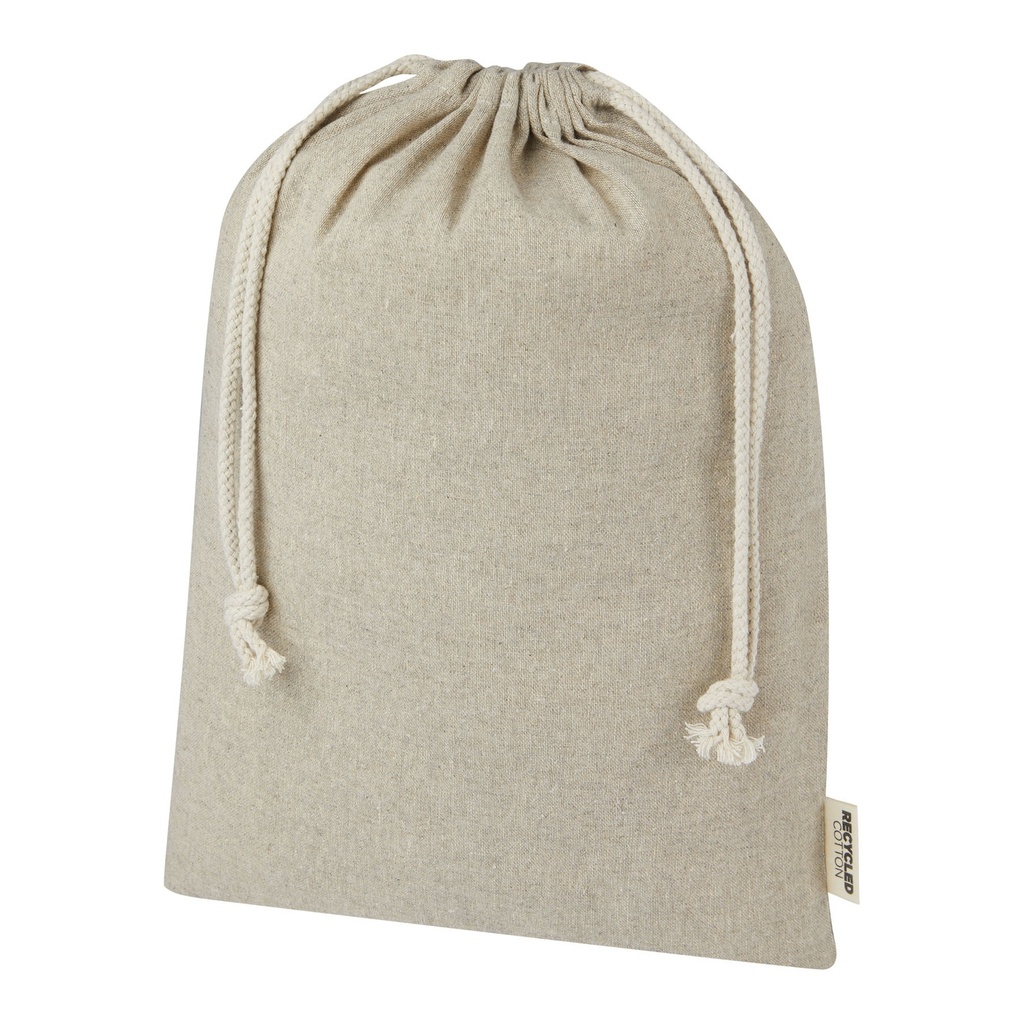 Pheebs 150 g/m² GRS recycled cotton gift bag large 4L