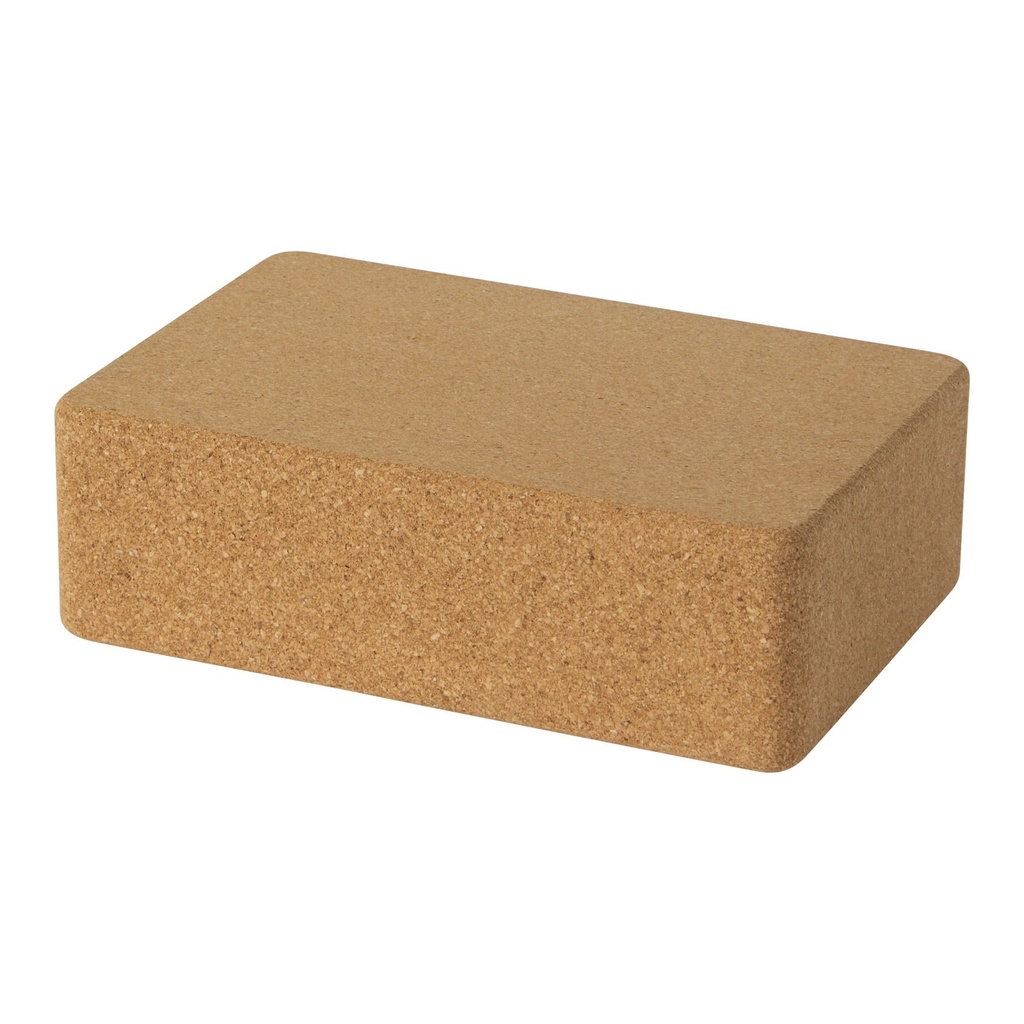 Trikona cork yoga brick