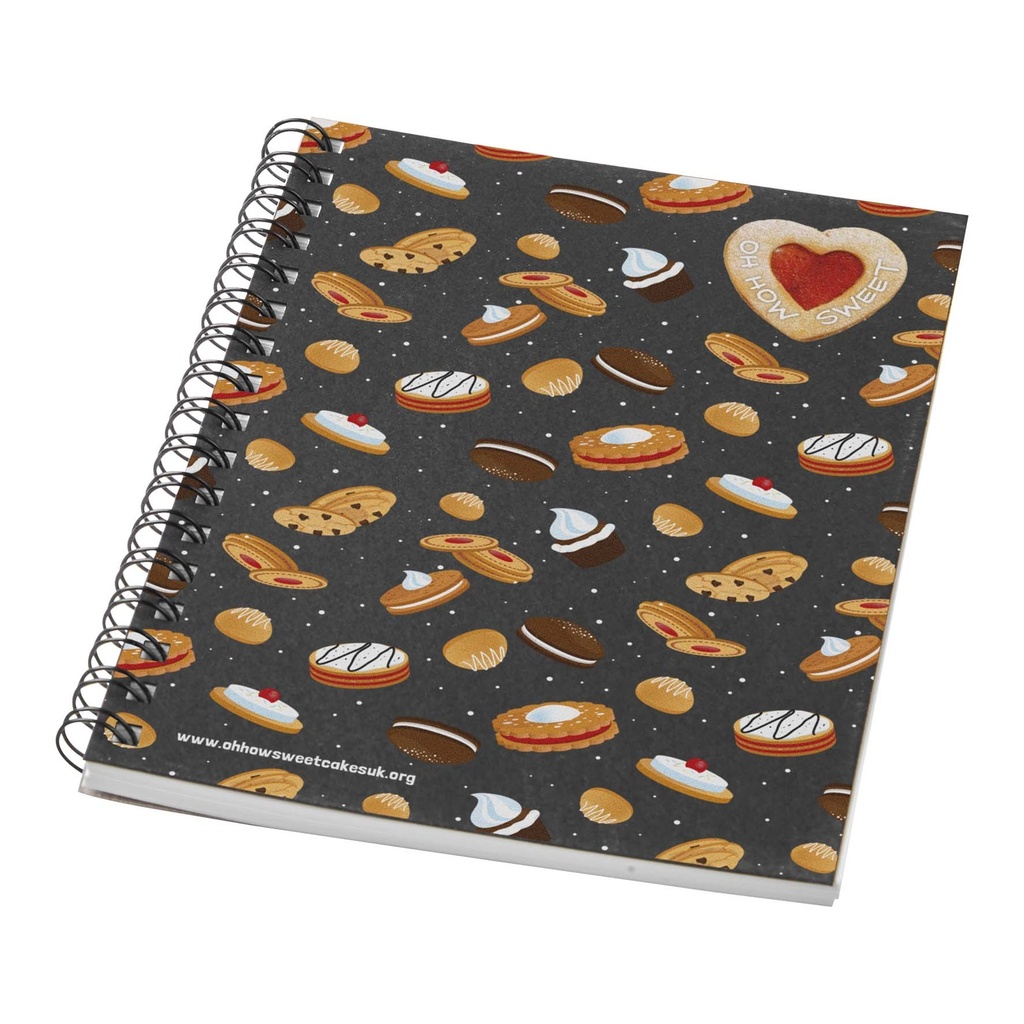 Desk-Mate® A6 colour spiral notebook