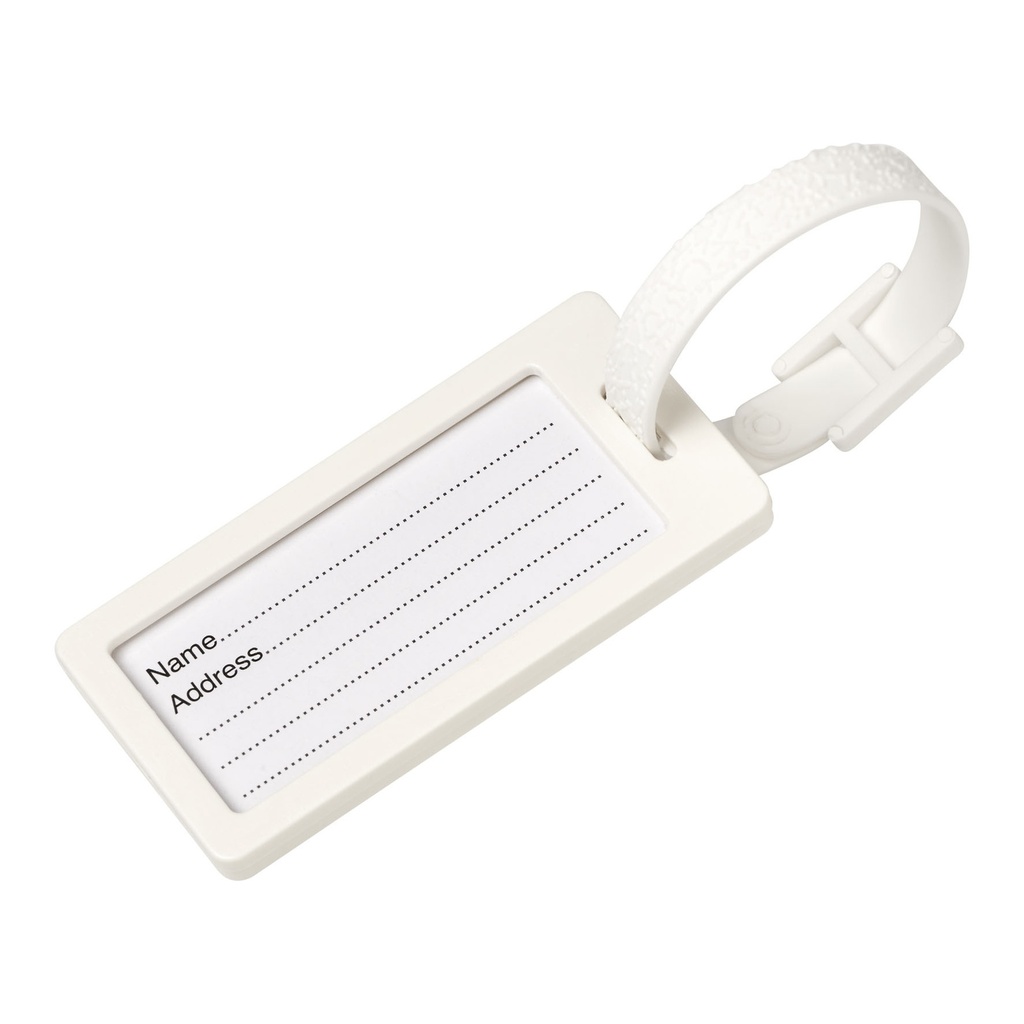 River recycled window luggage tag