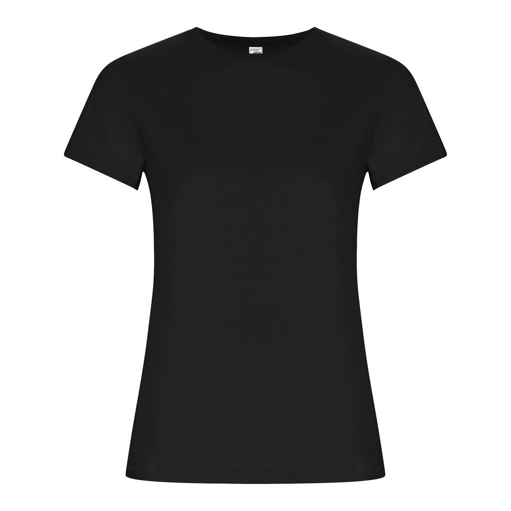 Golden short sleeve women's t-shirt