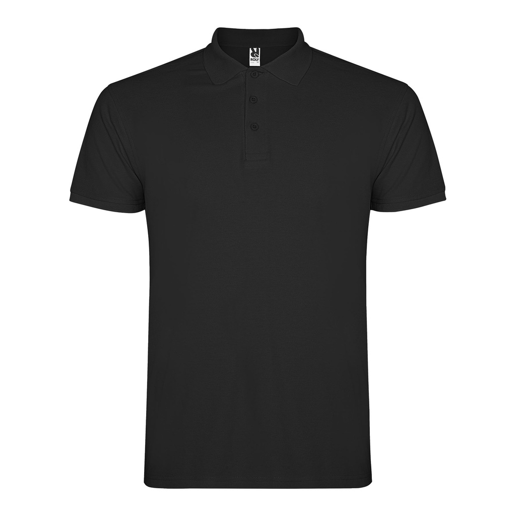 Star short sleeve men's polo