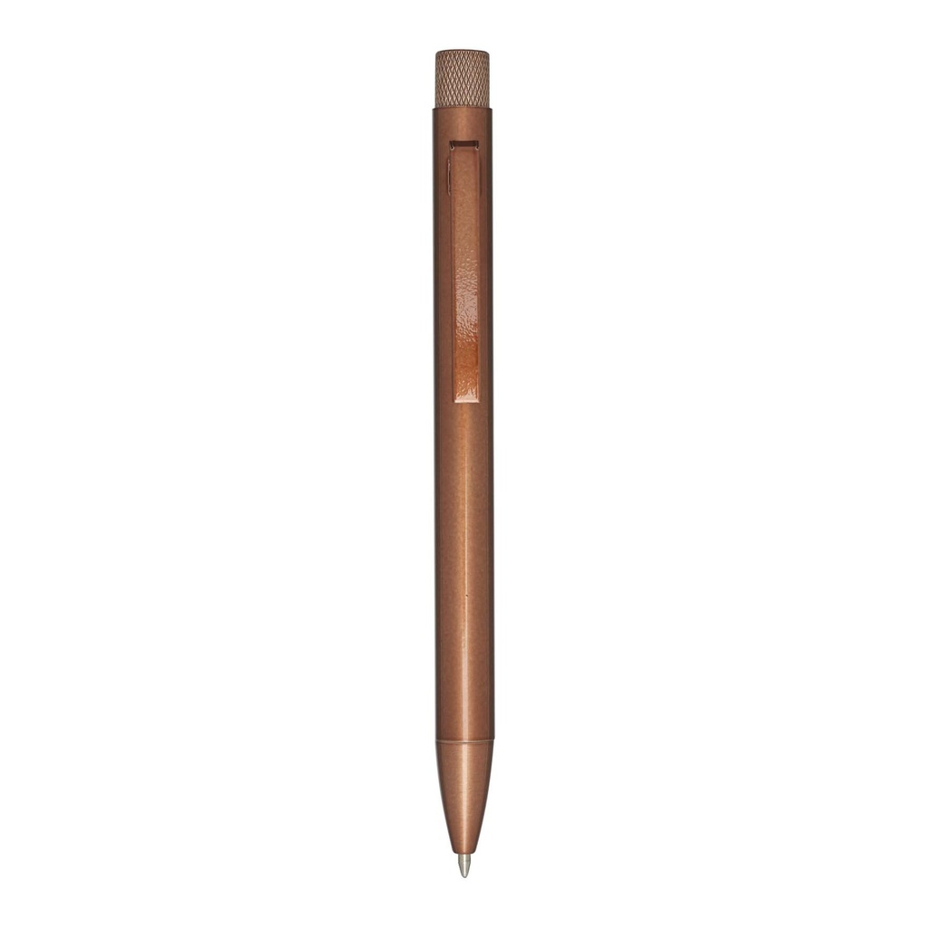 Beatriz recycled brass ballpoint pen (blue ink)