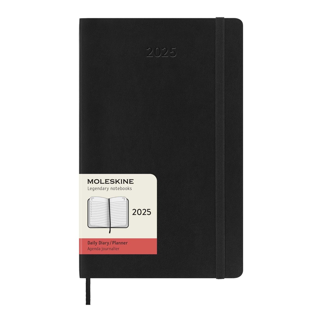 Moleskine soft cover 12 month L daily planner