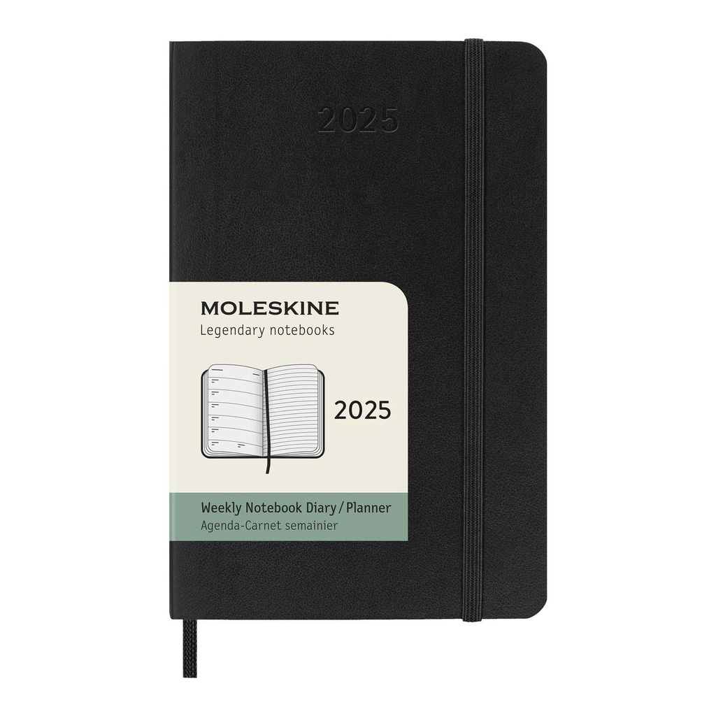 Moleskine soft cover 12 month weekly PK planner
