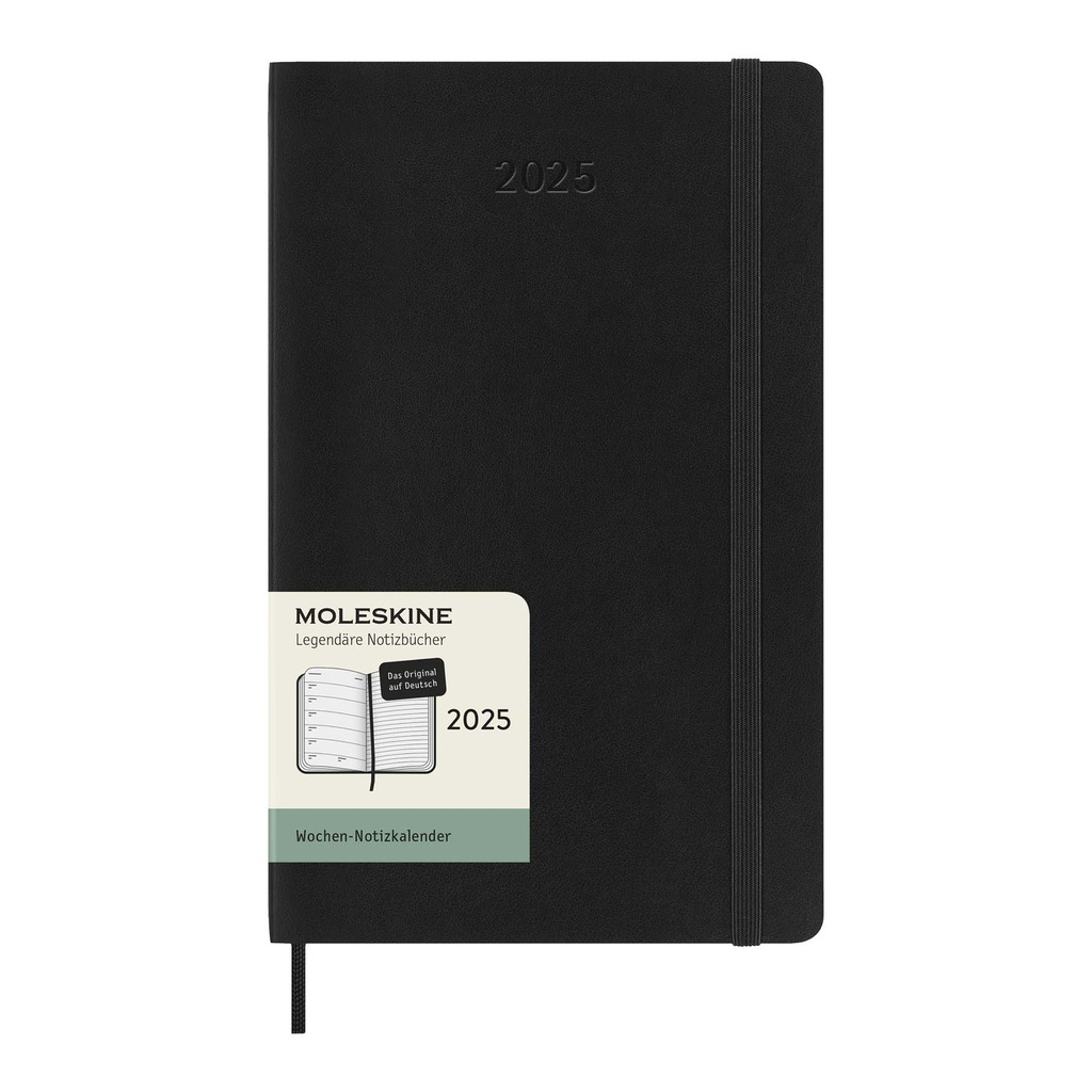 Moleskine soft cover 12 month L weekly planner - German