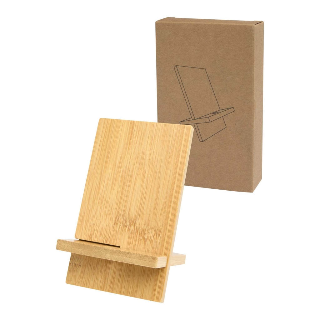 Ceibo detachable bamboo phone stand