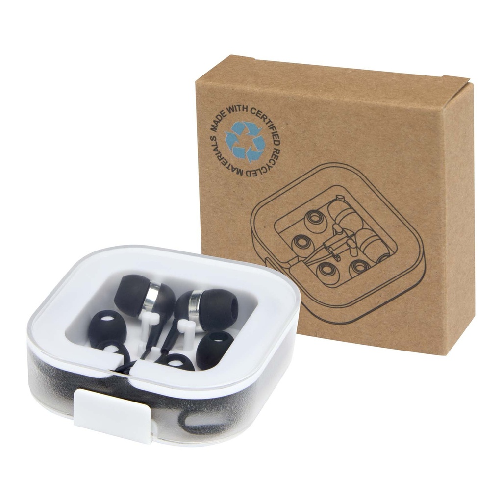 Baekdu wired Type-C headset with recycled plastic storage box
