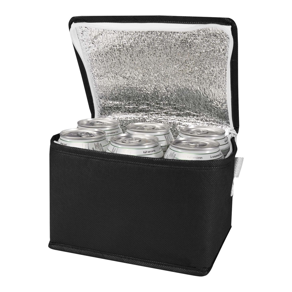 Spectrum 6-can recycled non-woven cooler bag 4L