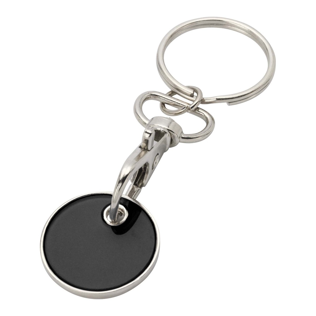 Rory keyring with trolley coin