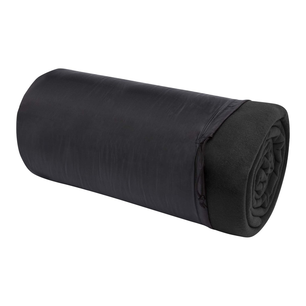 Huggy fleece plaid blanket with carry pouch 220x250 cm