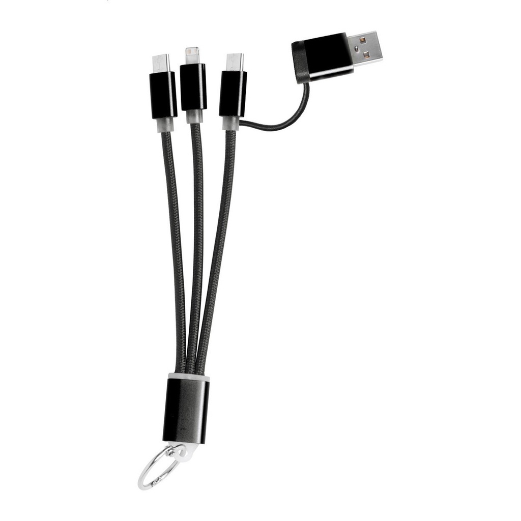 Keyring USB Charger Cable