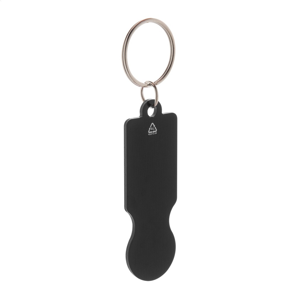 Trolley Coin Keyring