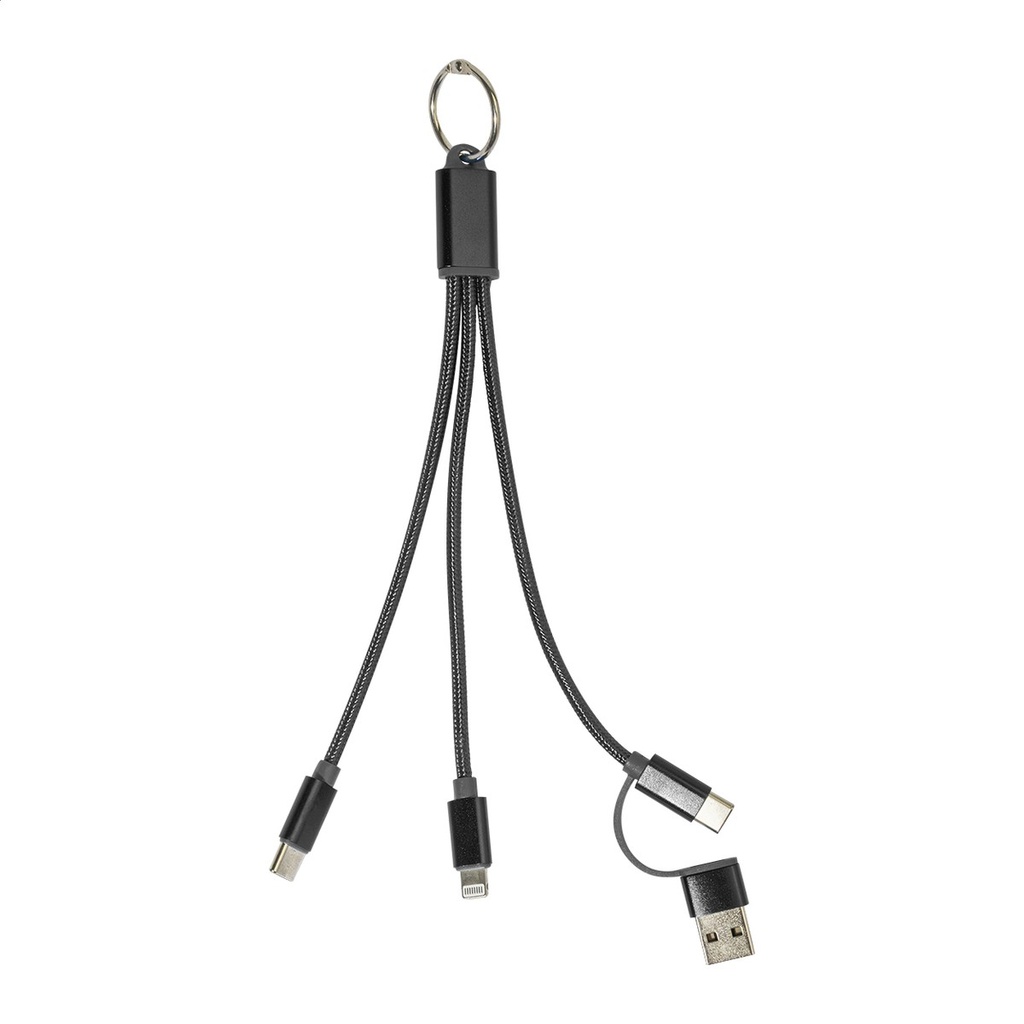 Keyring USB Charger Cable