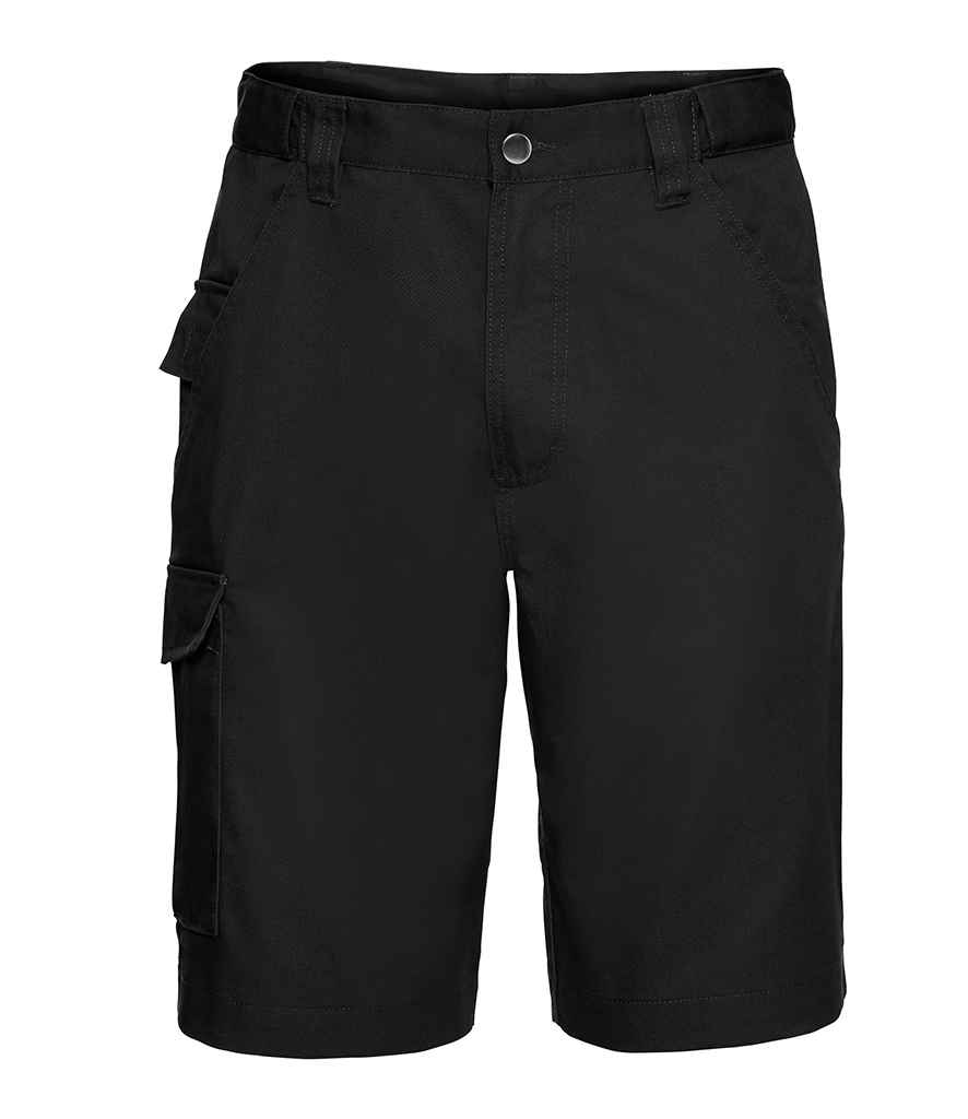 Russell Athletic Workwear Poly/Cotton Shorts