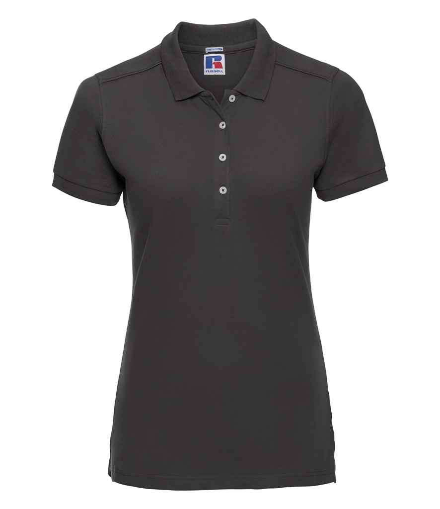Russell Athletic Ladies Stretch Piqué Polo Shirt