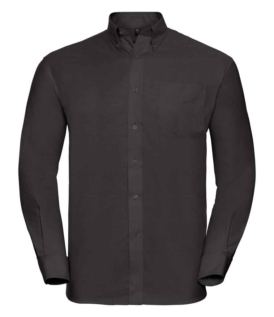 Russell Athletic Collection Long Sleeve Easy Care Oxford Shirt