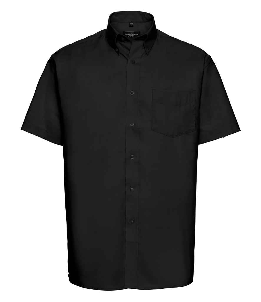 Russell Athletic Collection Short Sleeve Easy Care Oxford Shirt