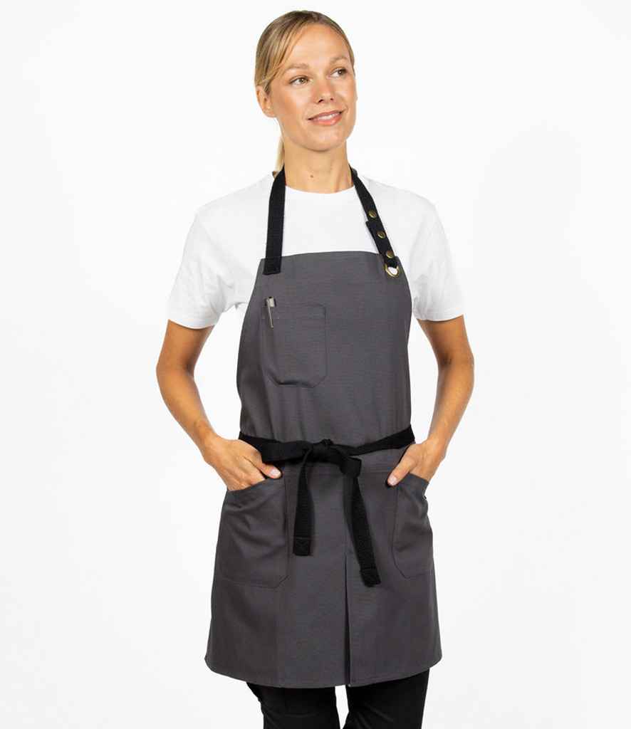 Dennys Canvas Apron with Front Split