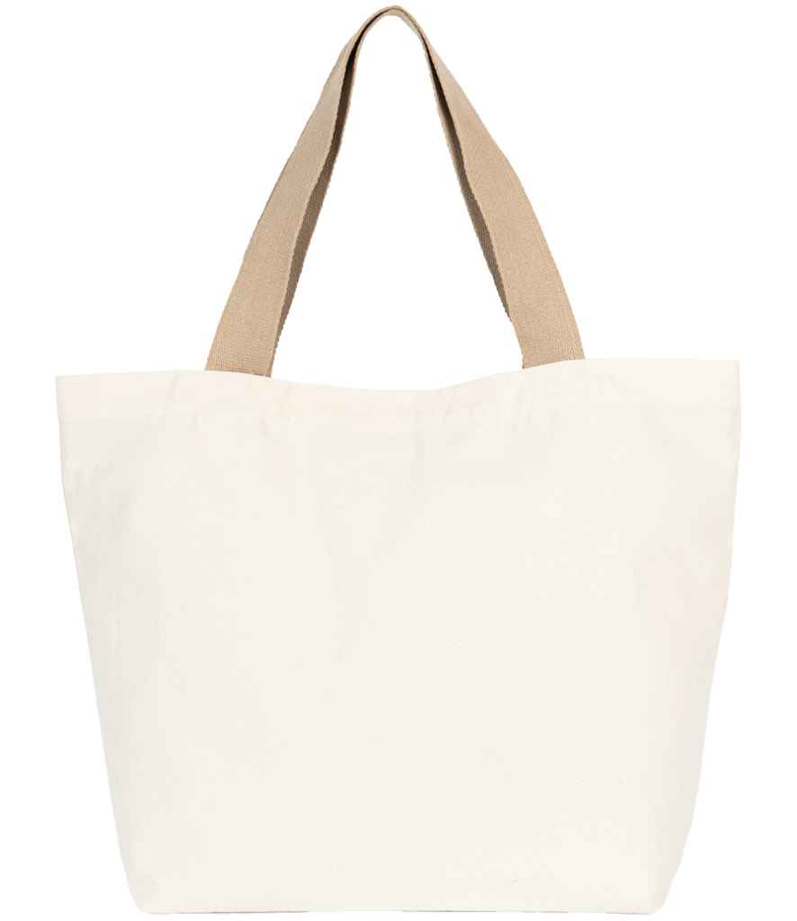 Kimood Large Recycled Flat-Bottom Shopping Bag