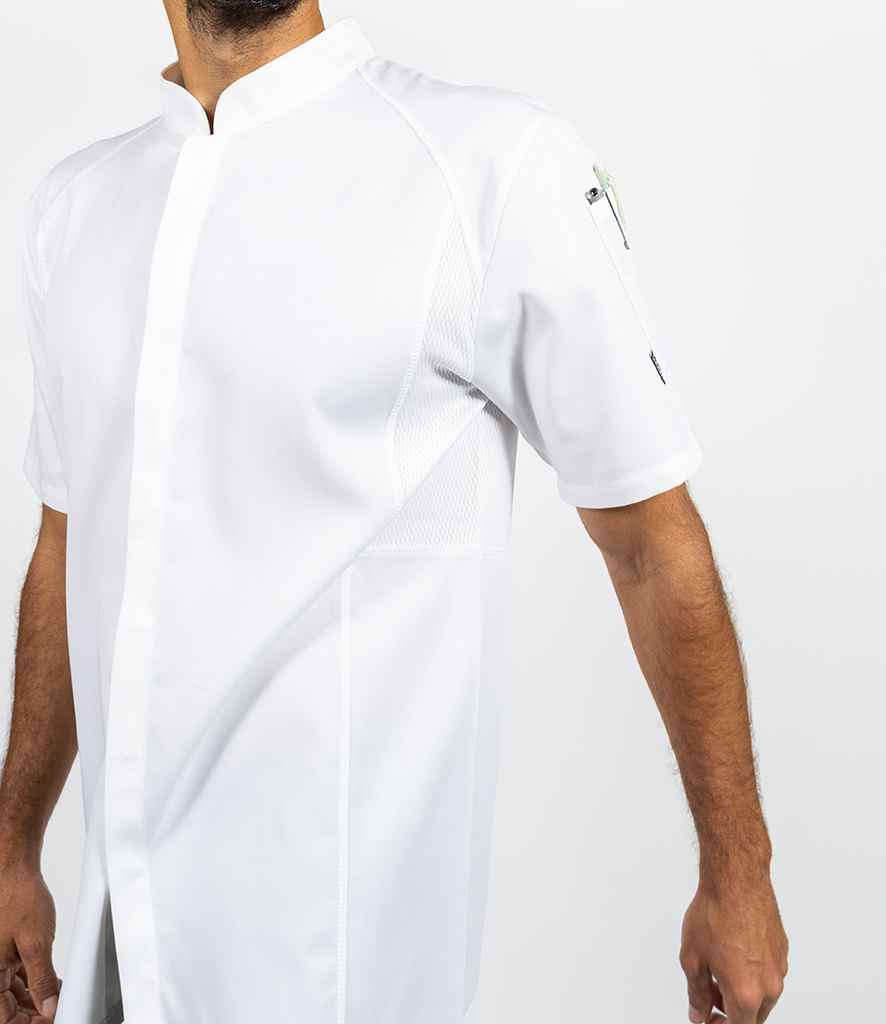 Le Chef Staycool® Tencel™/Polyester Short Sleeve Jacket