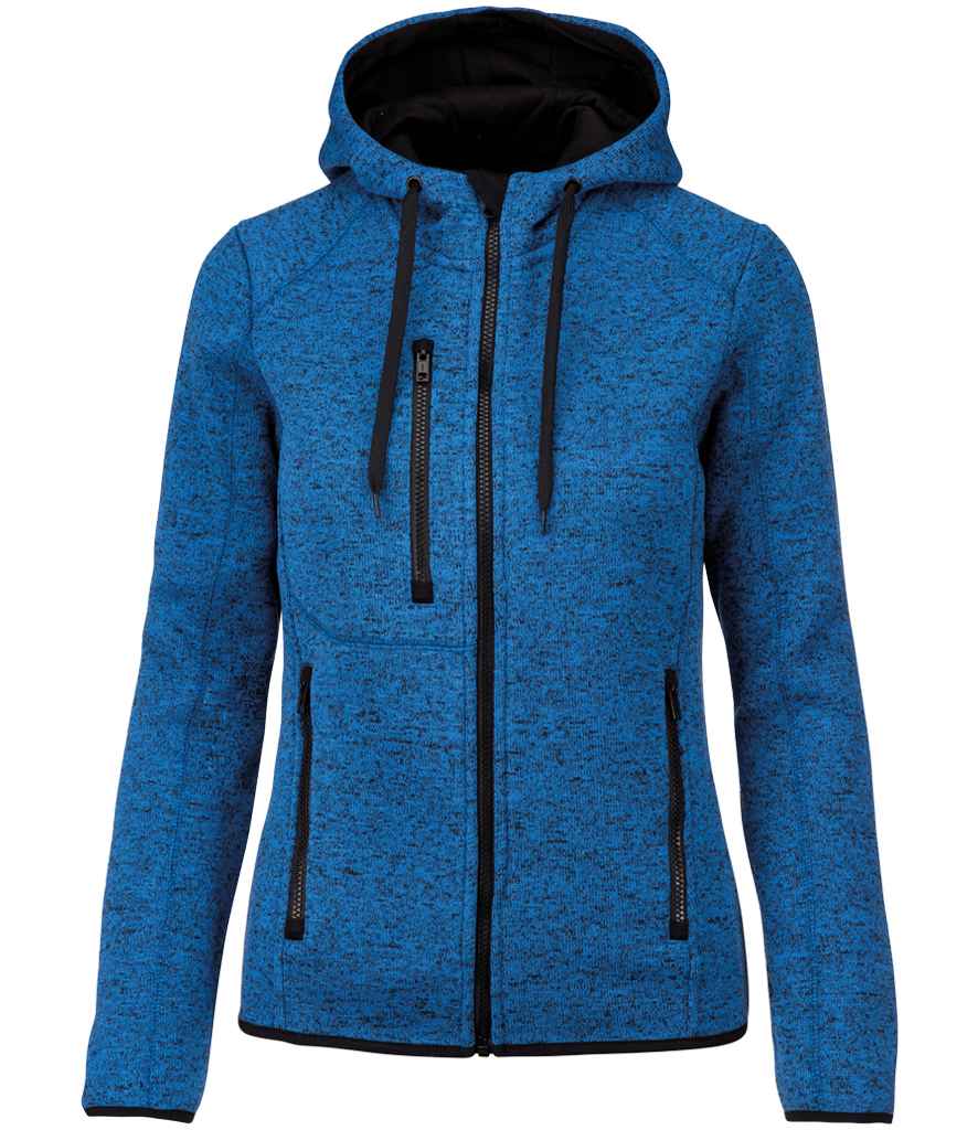 Proact Ladies Heather Hooded Jacket