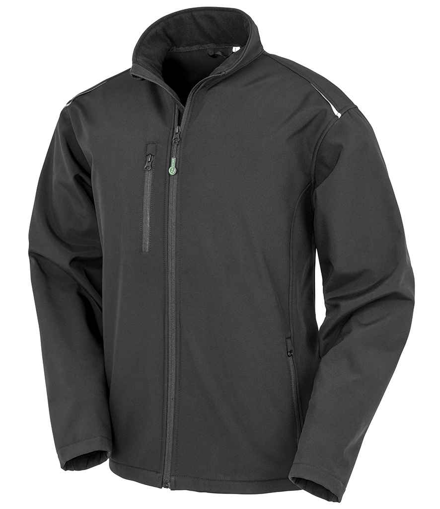 Result Recycled Three Layer Printable Soft Shell Jacket