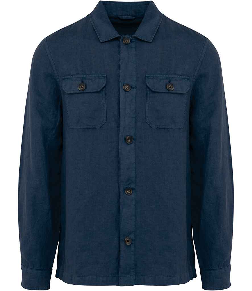 Spasso Linen Washed Overshirt