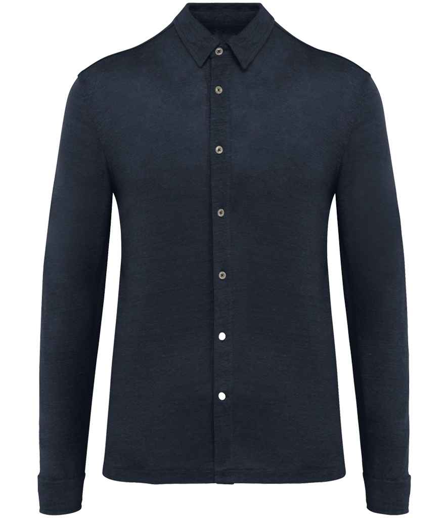 Spasso Long Sleeve Linen Shirt