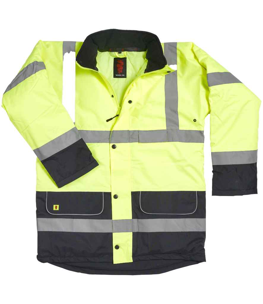 Warrior Hi-Vis Contrast Traffic Jacket