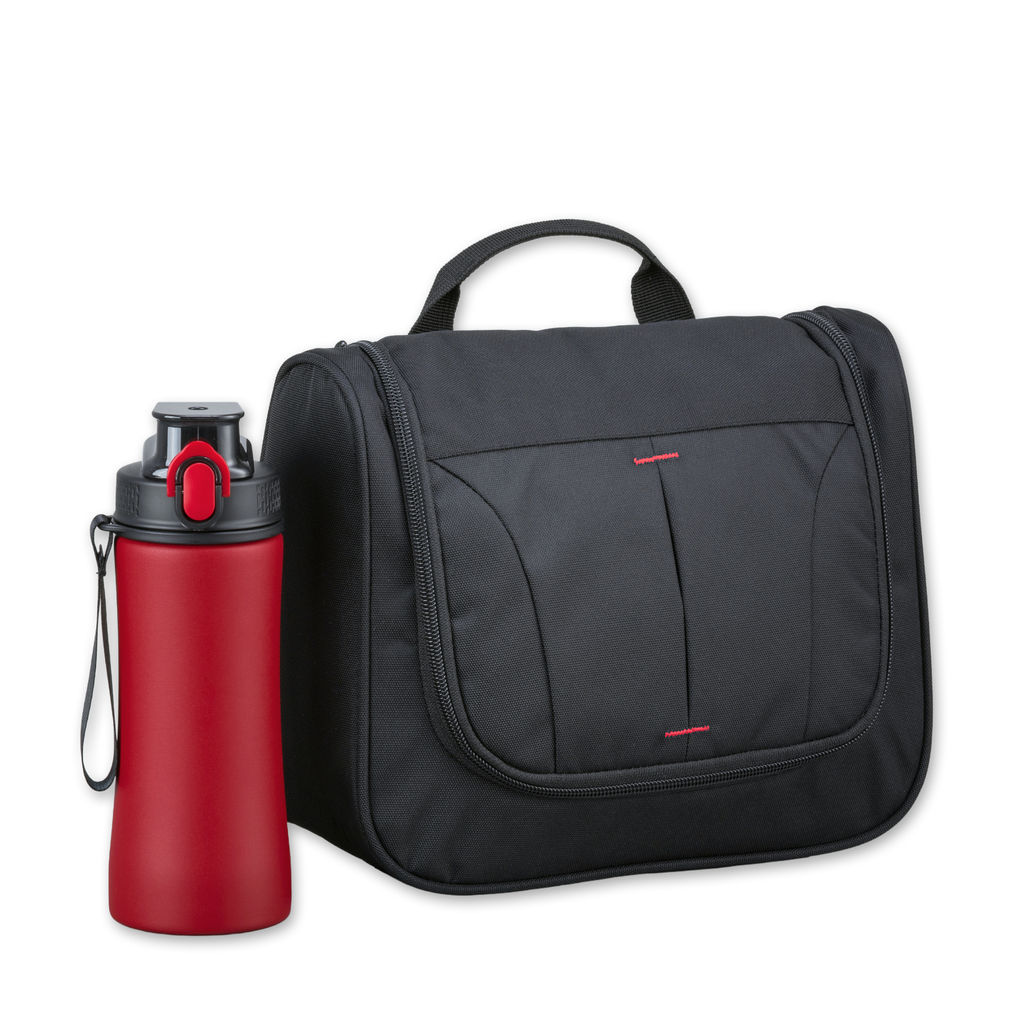 Primo Urban Set: cosmetic bag & water bottle 550 ml